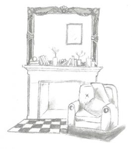 Fireplace Drawing